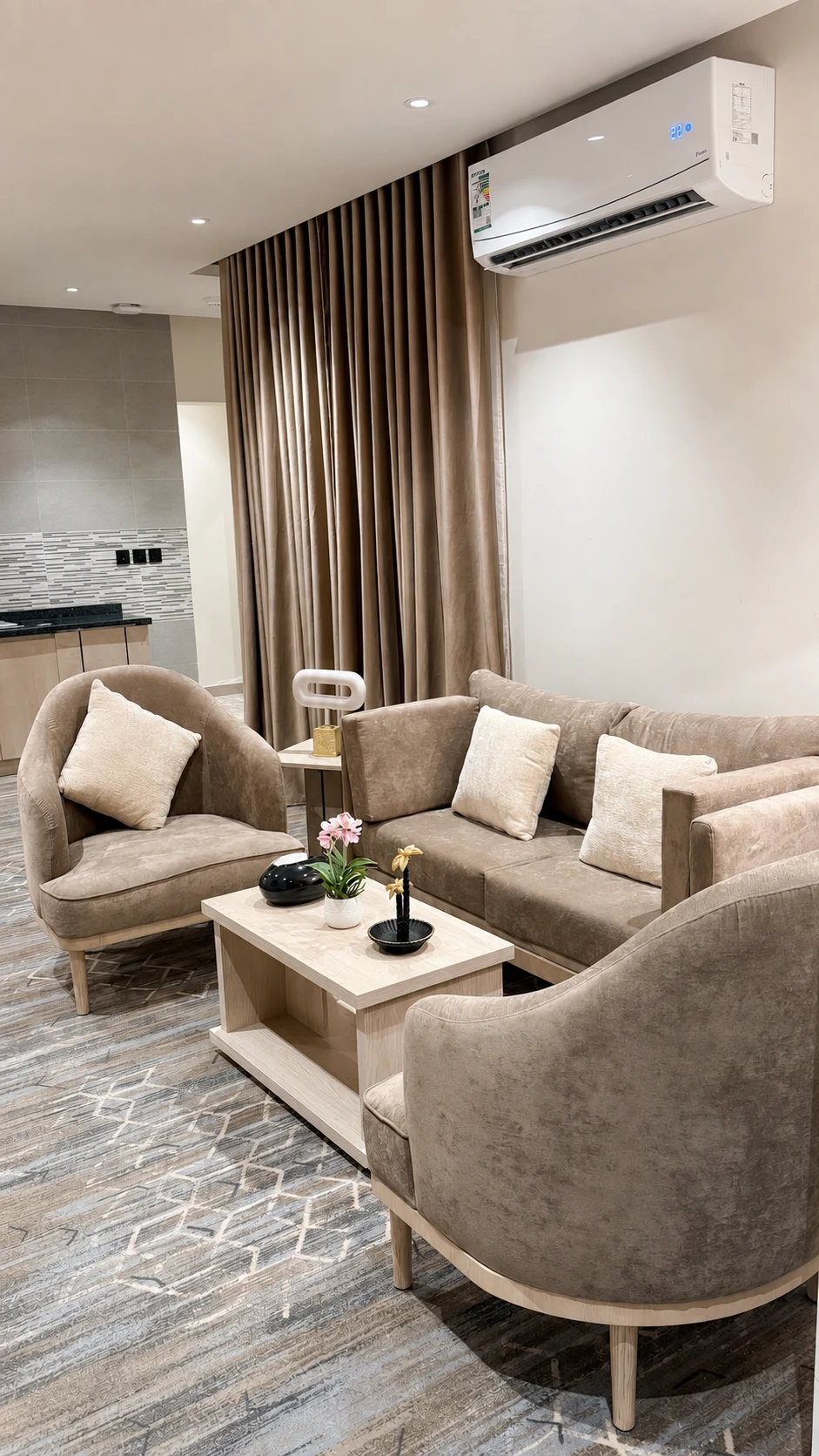 Comfortable living spaces